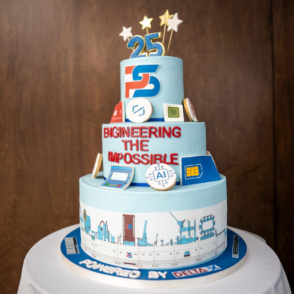 Pack-Smart's 25th Anniversary Cake