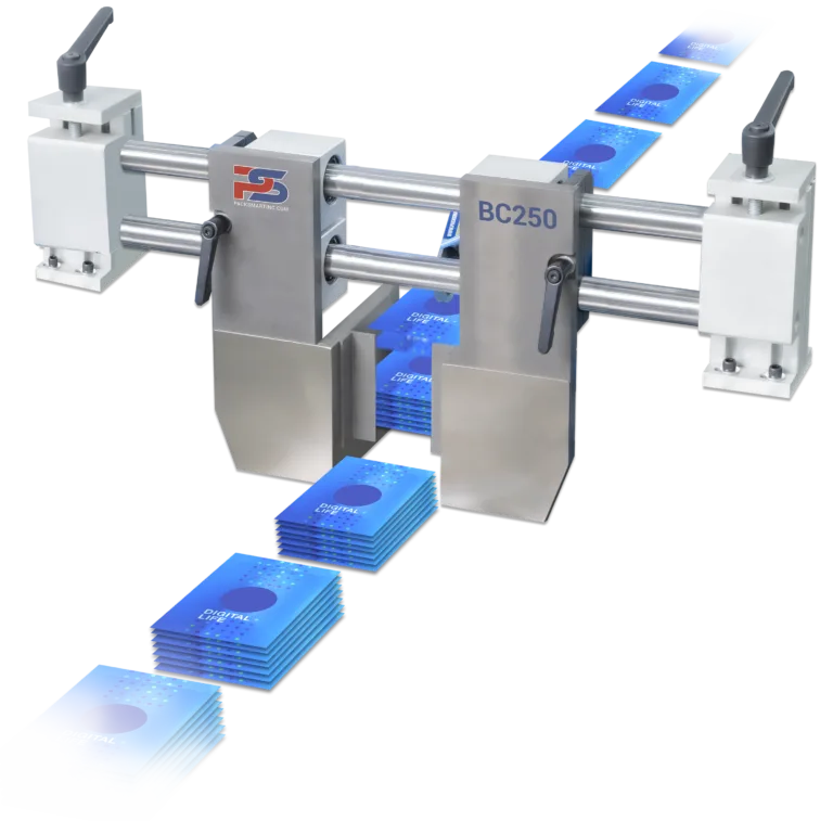 Efficiently batching and bundling single products into precise groups with the batch counting and bundling module, designed for a wide range of materials and applications