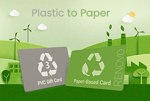 From Plastic to Paper: Sustainable Gift Cards