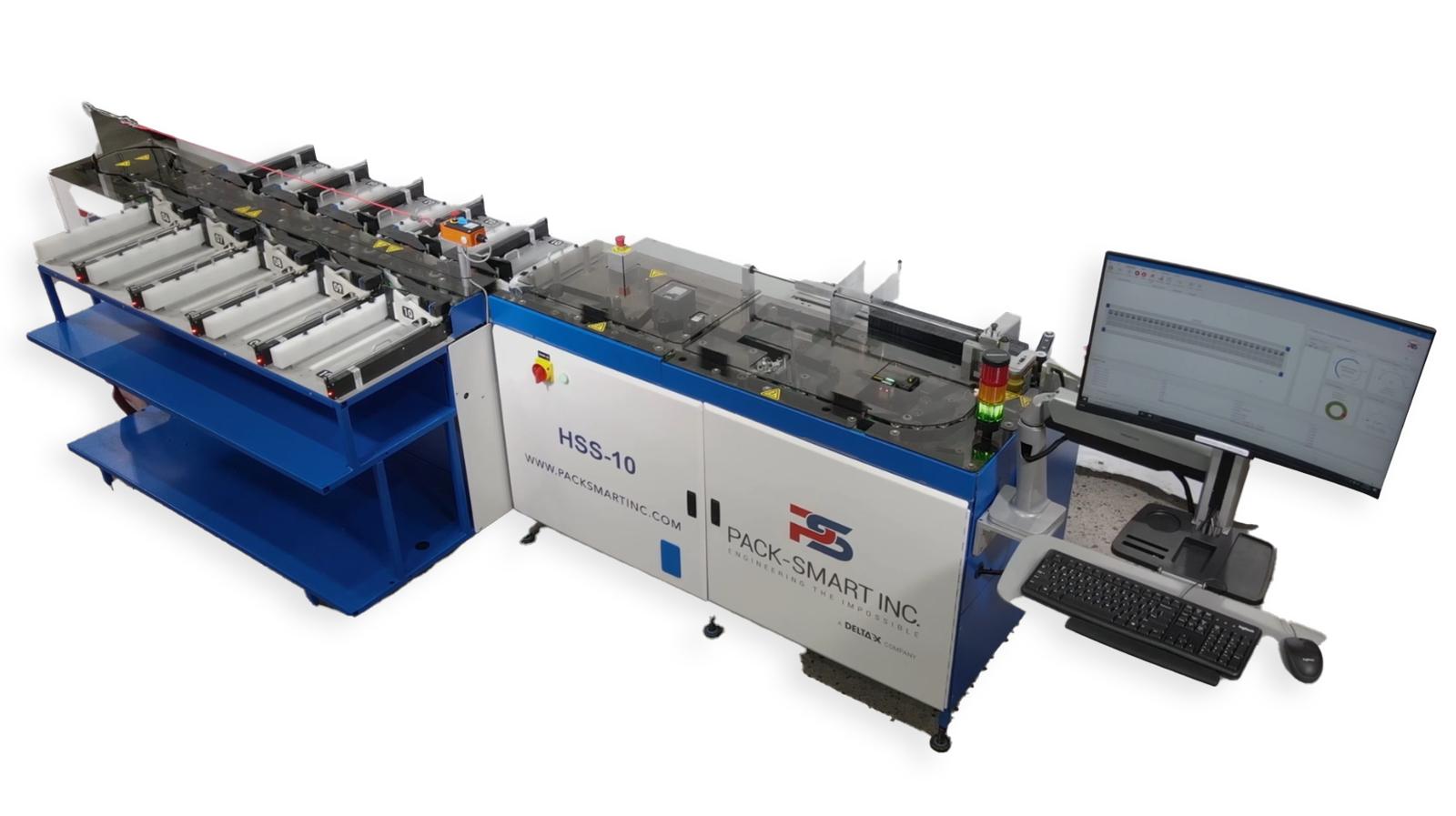 High-Speed Automated Mail Sorting System