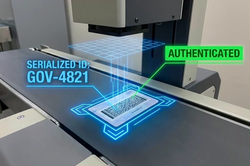 Instant Authentication with Track and Trace Technology