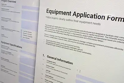 Streamline Your Equipment Procurement Process