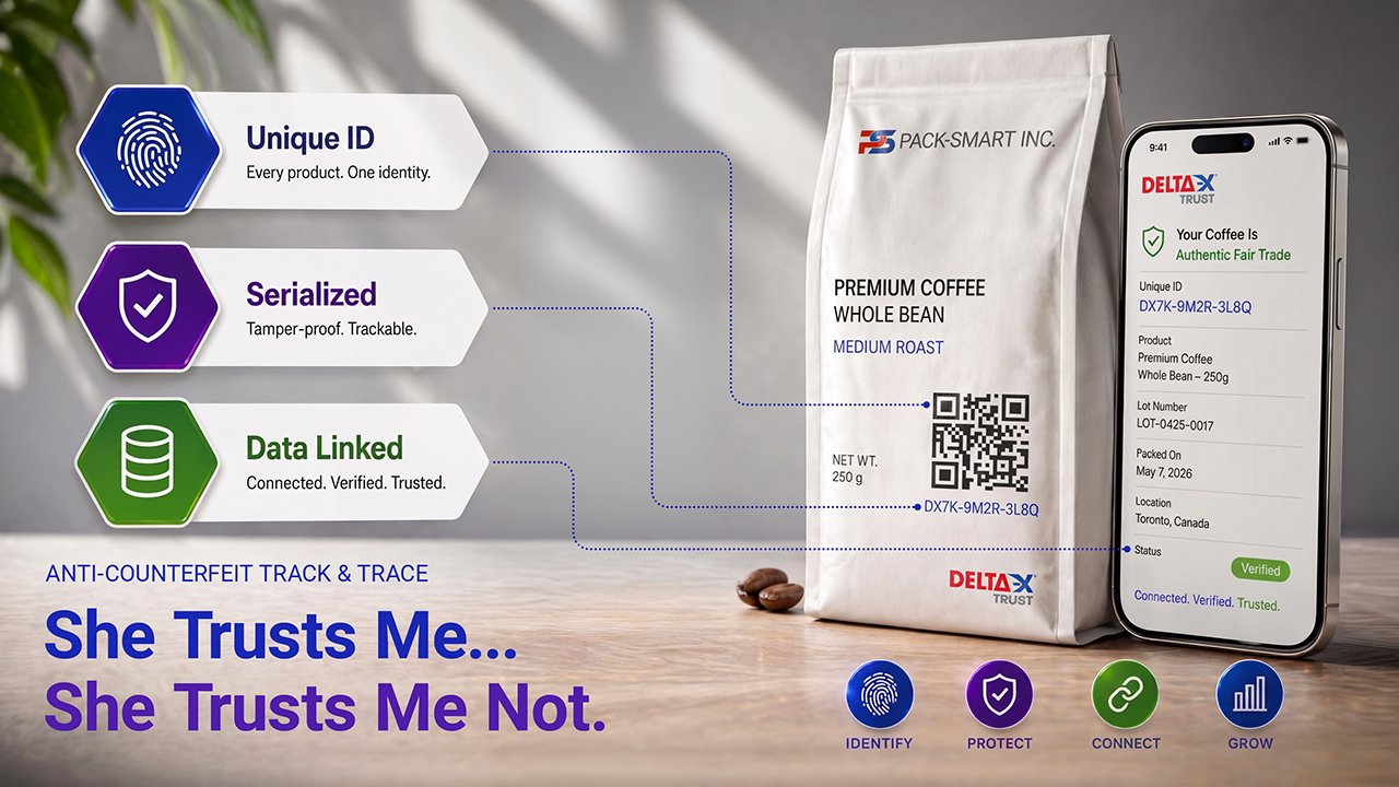 Counterfeit Packaging Solved with Connected Packaging